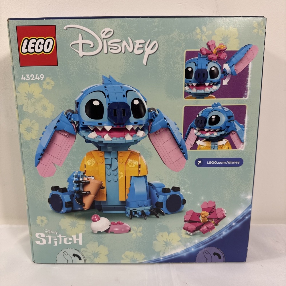 LEGO Disney Stitch Toy Building Kit  Buildable Figure 43249 - Picture 2 of 5